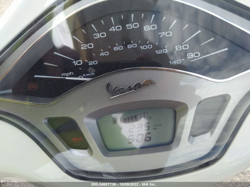 2021 VESPA PRIMAVERA ZAPM818G2M5904652