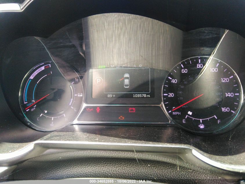2015 KIA OPTIMA HYBRID EX KNAGN4AD5F5081062