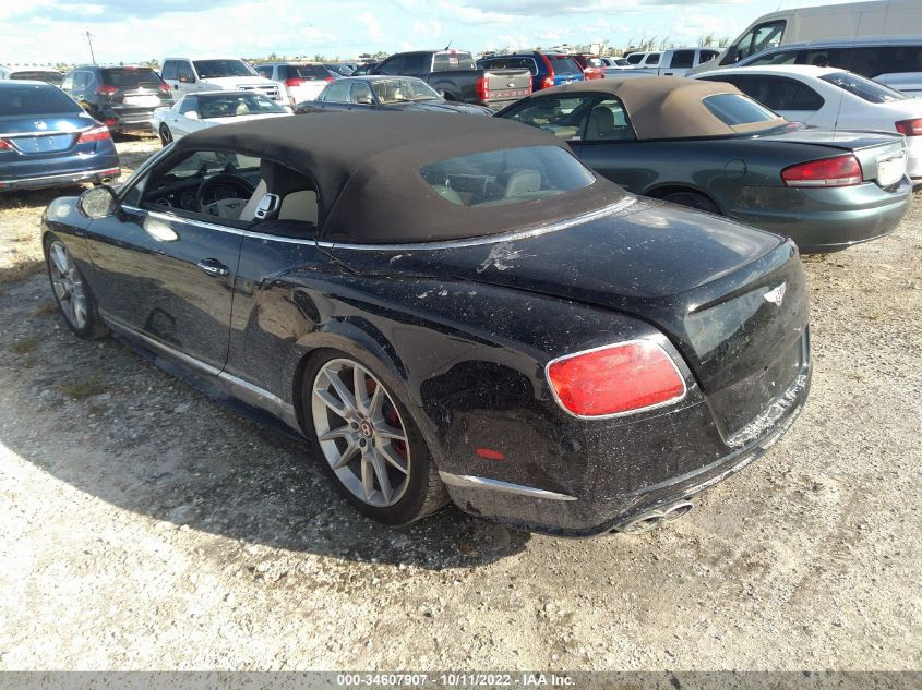 2014 BENTLEY CONTINENTAL GT V8 S SCBGH3ZA0EC040866