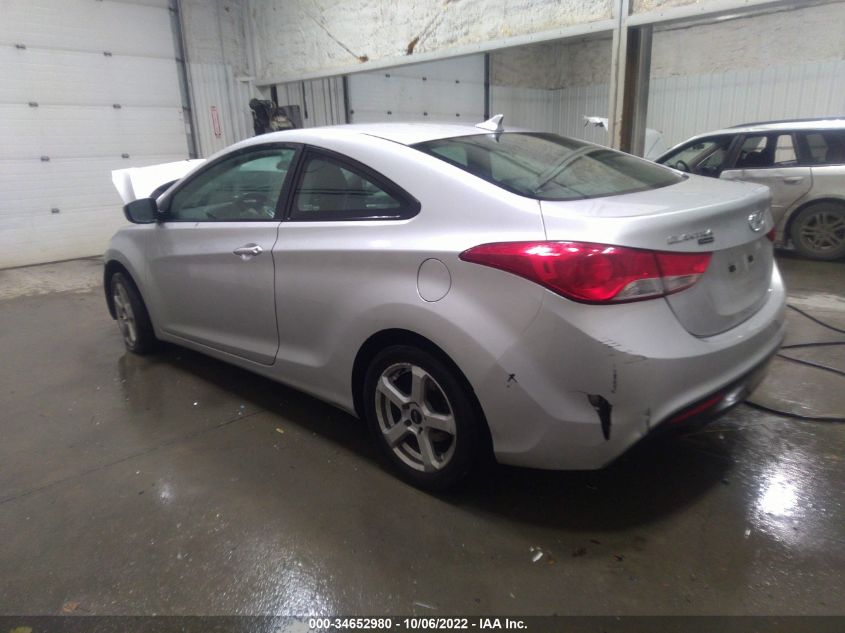 2013 HYUNDAI ELANTRA COUPE GS KMHDH6AE6DU002207