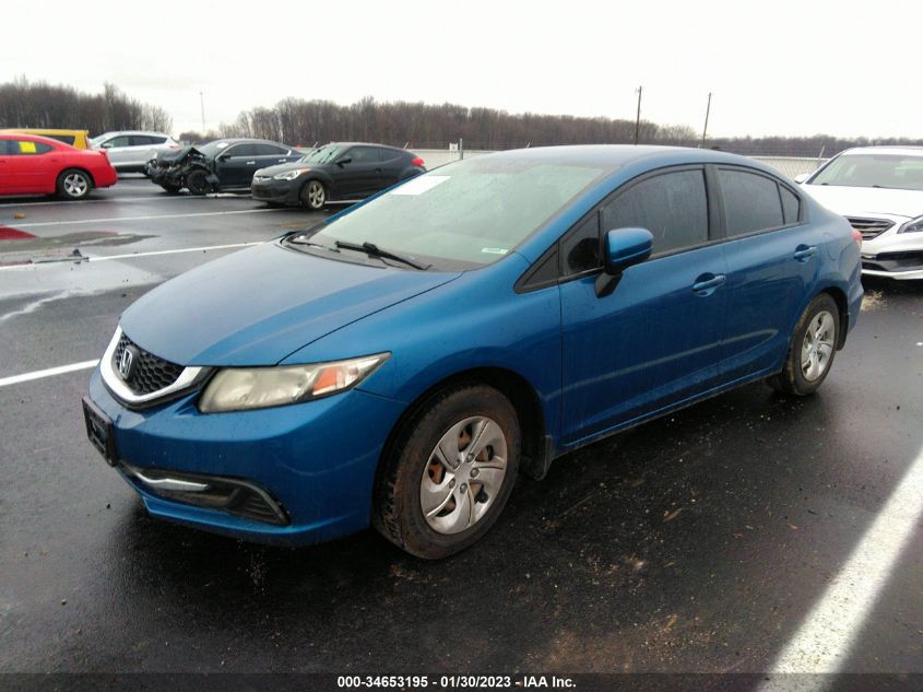 2015 HONDA CIVIC LX - 2HGFB2F54FH505399
