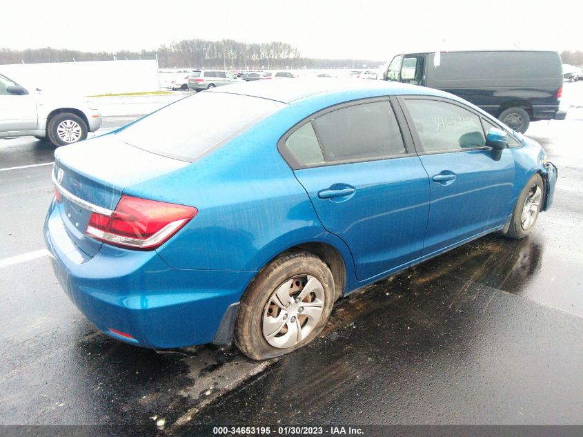 2015 HONDA CIVIC LX - 2HGFB2F54FH505399