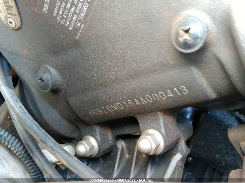2010 KAWASAKI ZG1400 D JKBZGND16AA000413