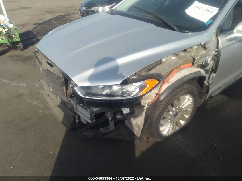 2014 FORD FUSION ENERGI SE LUXURY 3FA6P0PU8ER220207