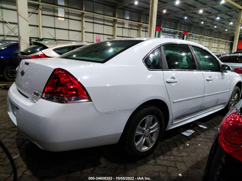 2014 CHEVROLET IMPALA LIMITED LS 001WA5E37E1166995
