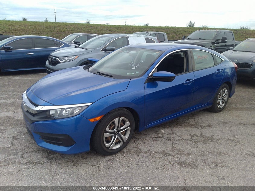 VIN 19XFC2F55JE040440 2018 HONDA CIVIC SEDAN LX