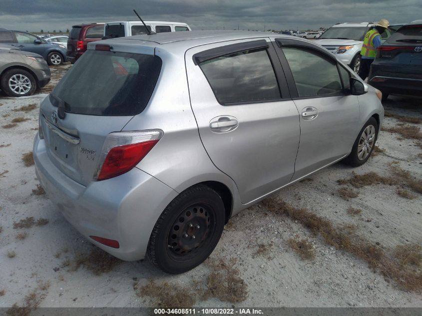 2014 TOYOTA YARIS L/SE/LE JTDKTUD31ED579513