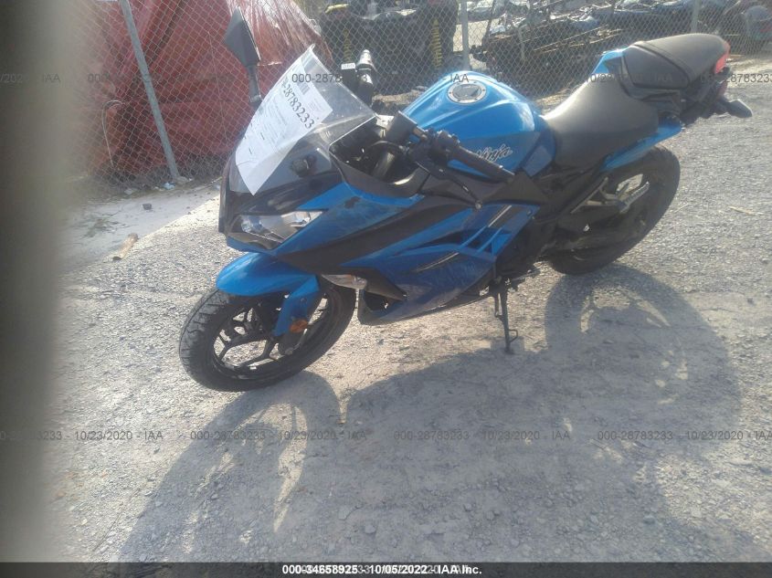 2017 KAWASAKI EX300 A JKAEX8A11HDA31833
