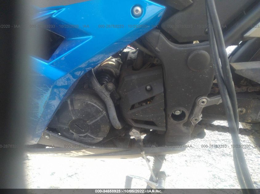 2017 KAWASAKI EX300 A JKAEX8A11HDA31833