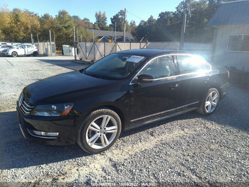 2014 VOLKSWAGEN PASSAT TDI SEL PREMIUM 1VWCN7A35EC115860