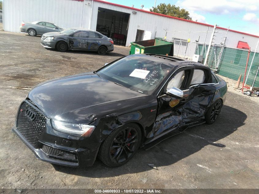 2014 AUDI S4 PRESTIGE WAUKGAFL7EA125586