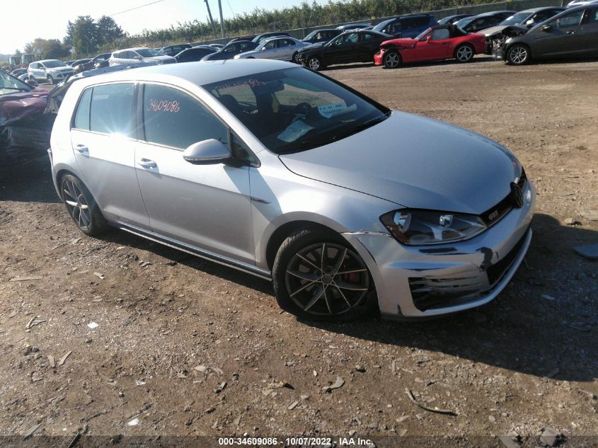 VIN 3VW547AU3GM008411 2016 VOLKSWAGEN GTI no.1