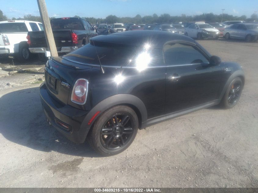 2013 MINI COOPER COUPE S WMWSX3C54DT466965