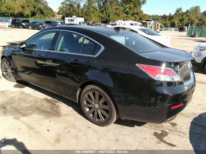 2013 ACURA TL SPECIAL EDITION 19UUA8F39DA018450
