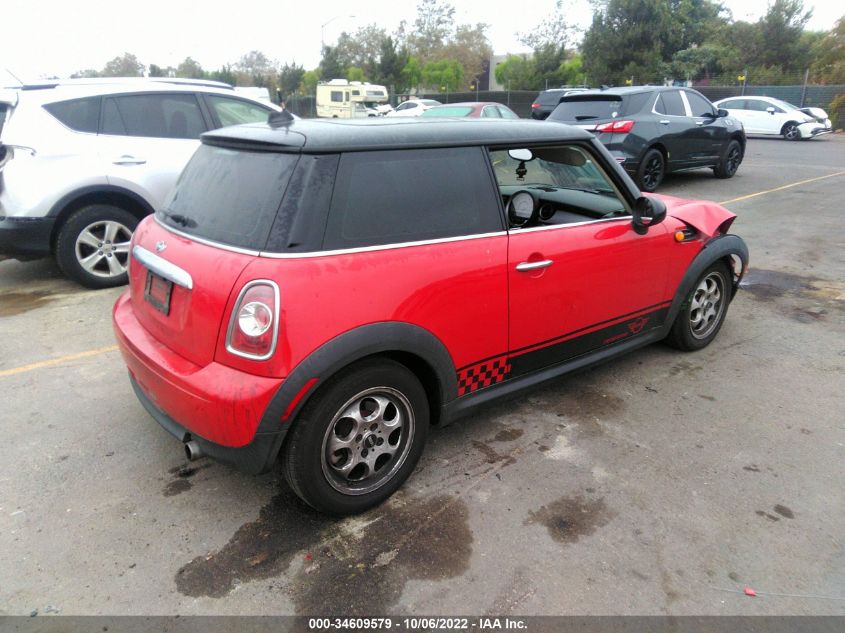 2013 MINI COOPER HARDTOP WMWSU3C56DT679764