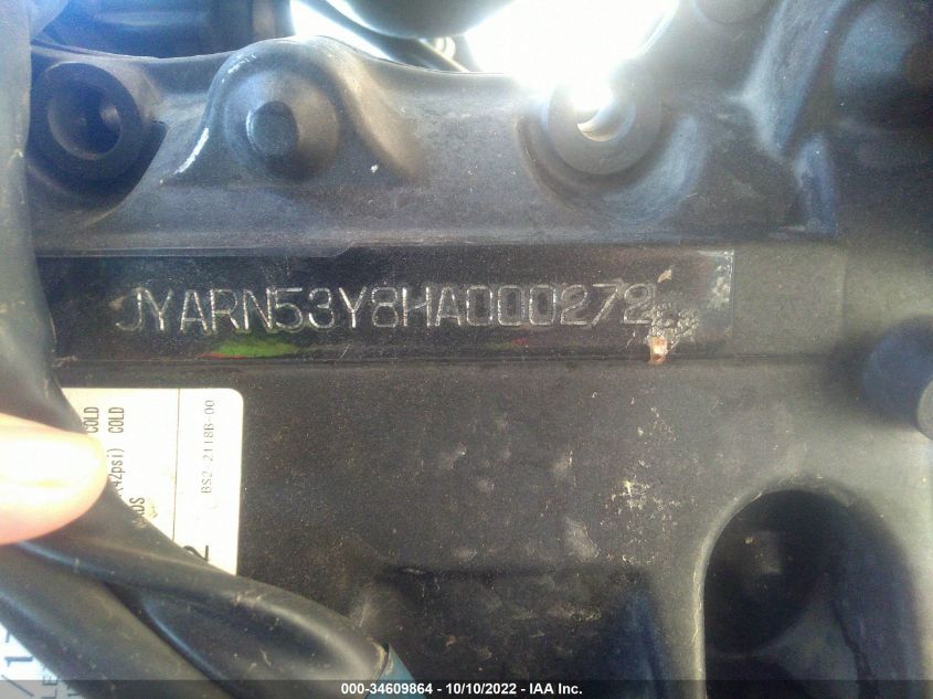 2017 YAMAHA FZ09 C JYARN53Y8HA000272
