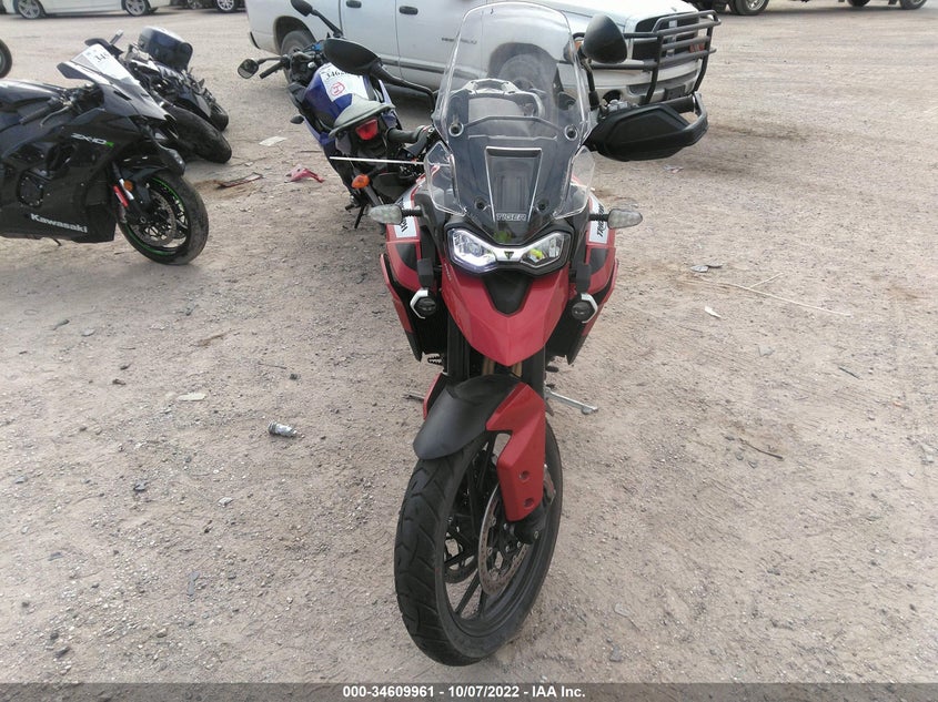 VIN SMTE64DF7NTAH8694 2022 TRIUMPH MOTORCYCLE TIGER 900 GT PRO