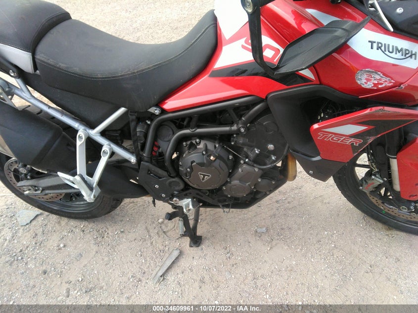 VIN SMTE64DF7NTAH8694 2022 TRIUMPH MOTORCYCLE TIGER 900 GT PRO