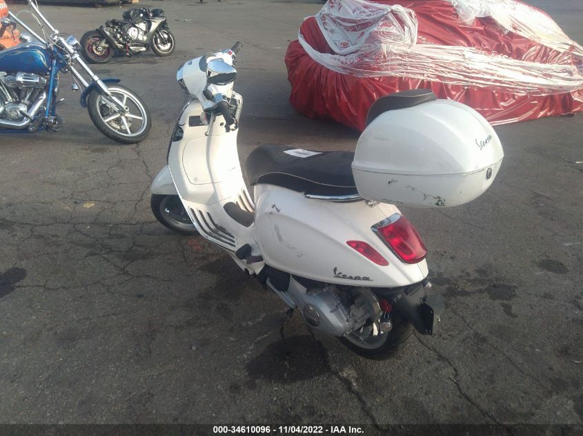 2015 VESPA SPRINT 150 3V ZAPM818G8F5400531