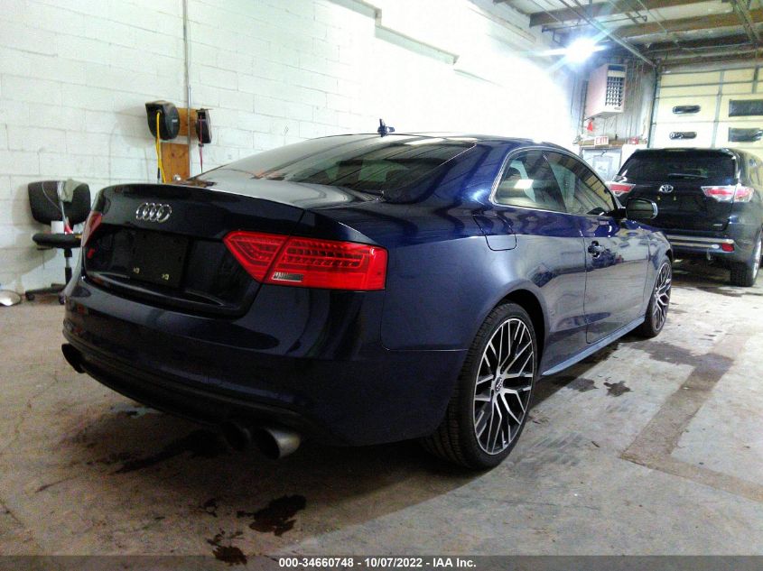 2013 AUDI S5 PRESTIGE WAU3GAFRXDA016465