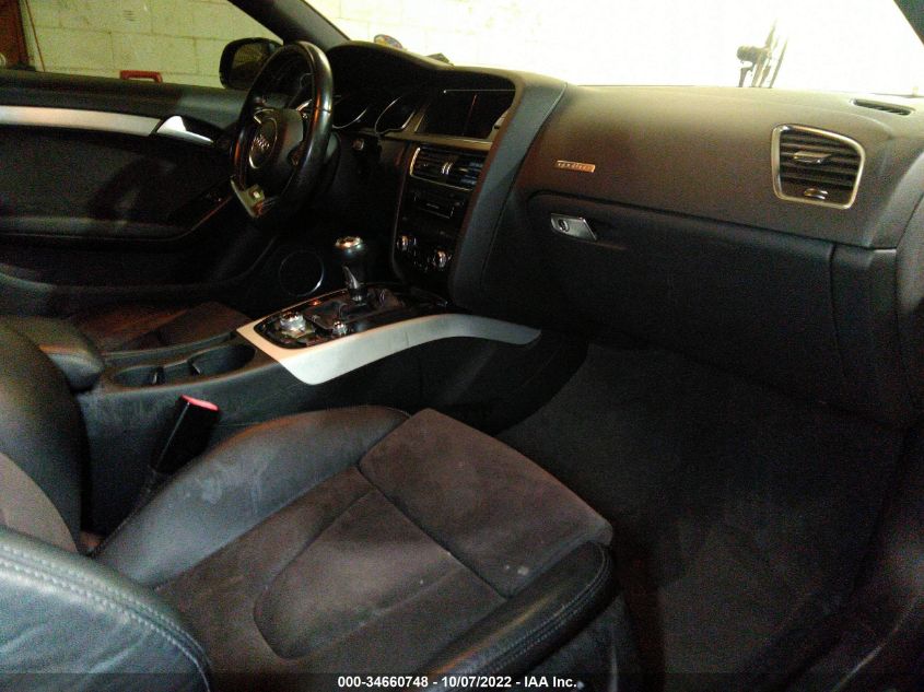 2013 AUDI S5 PRESTIGE WAU3GAFRXDA016465