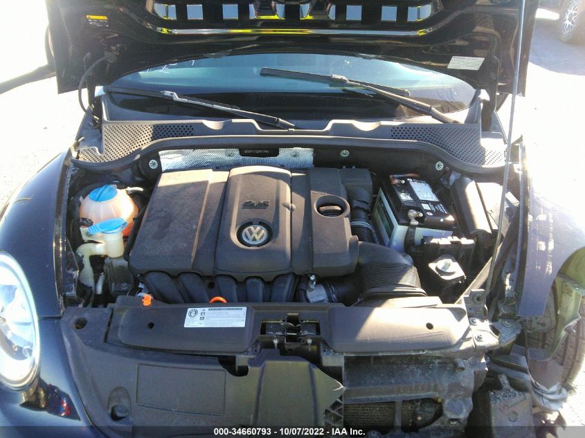 2013 VOLKSWAGEN BEETLE CONVERTIBLE 2.5L 3VW5P7AT2DM818834