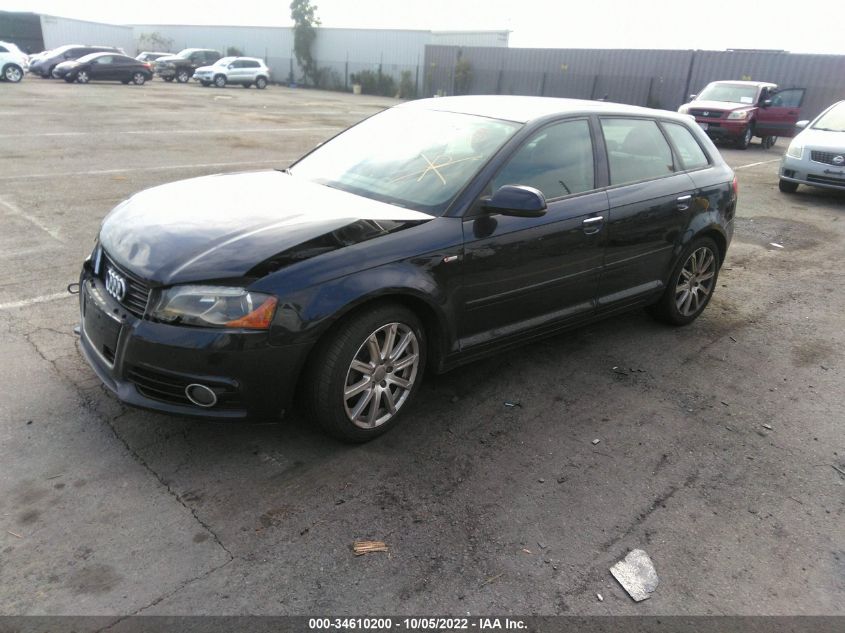 2013 AUDI A3 PREMIUM PLUS WAUKJAFM8DA013615