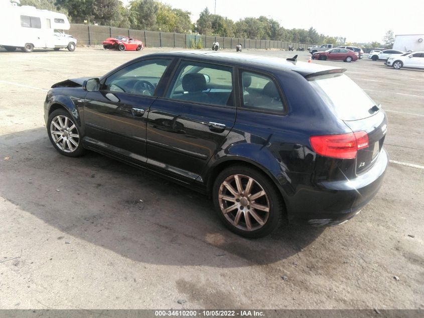 2013 AUDI A3 PREMIUM PLUS WAUKJAFM8DA013615