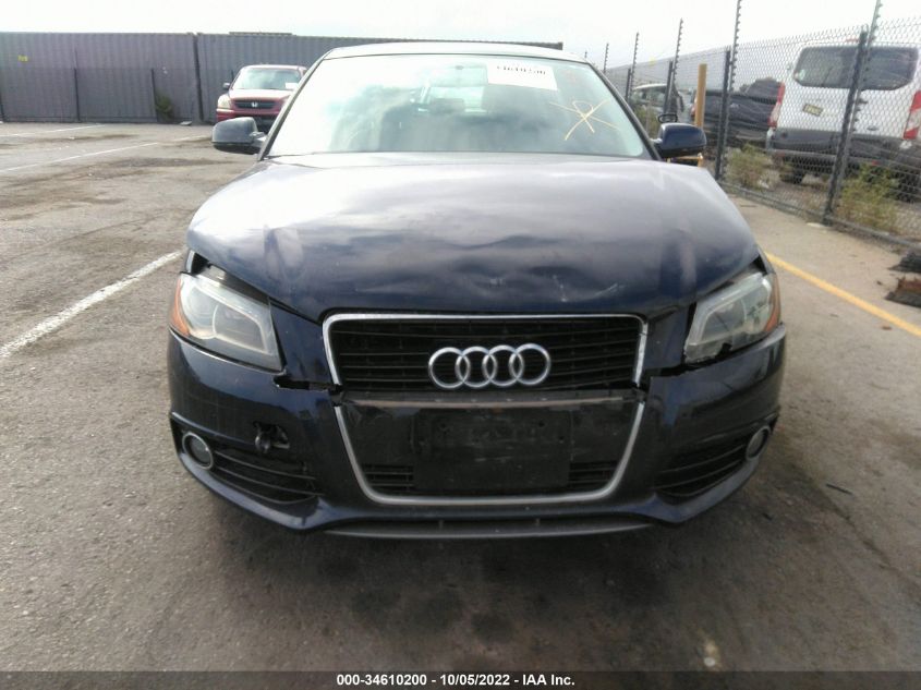 2013 AUDI A3 PREMIUM PLUS WAUKJAFM8DA013615
