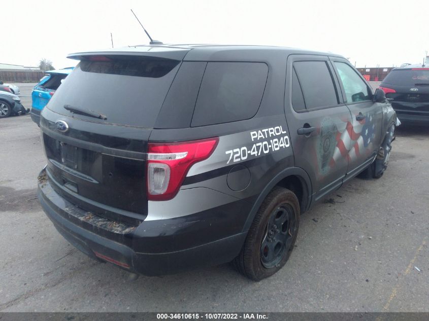 2015 FORD UTILITY POLICE 1FM5K8AR0FGB03510