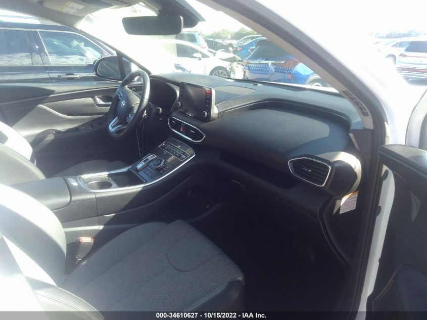 2021 HYUNDAI SANTA FE HYBRID BLUE - KM8S2DA19MU008853