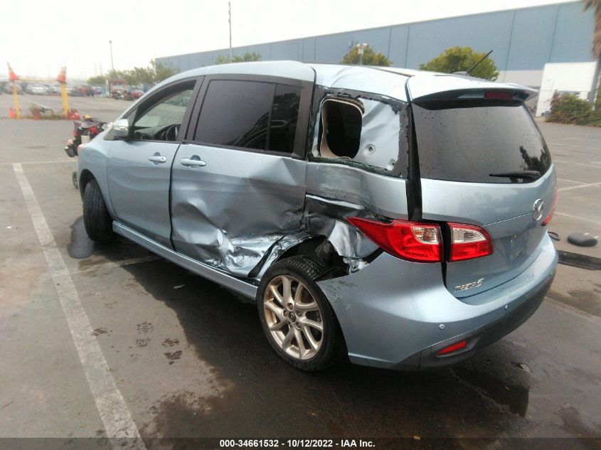 2013 MAZDA MAZDA5 GRAND TOURING JM1CW2DL5D0149893