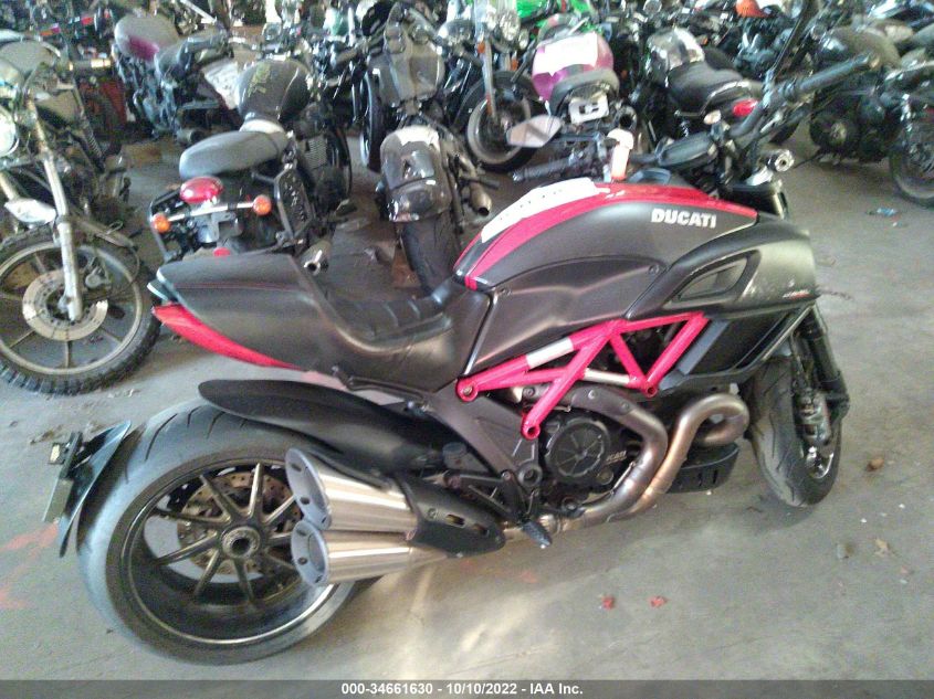 2015 DUCATI DIAVEL ZDM13BSW7FB020935