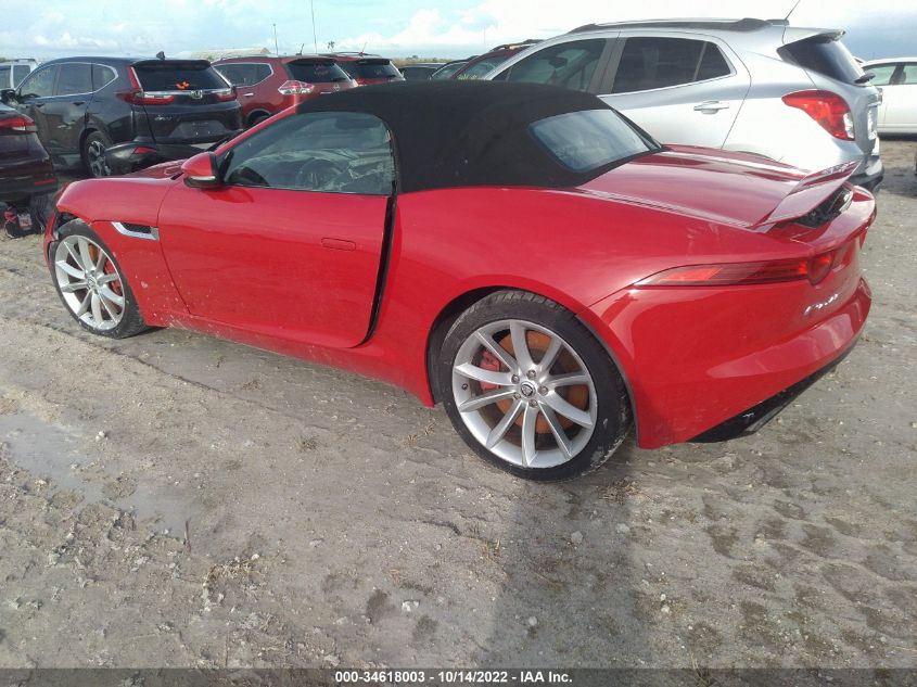 2014 JAGUAR F-TYPE V6 S SAJWA6FC9E8K10408