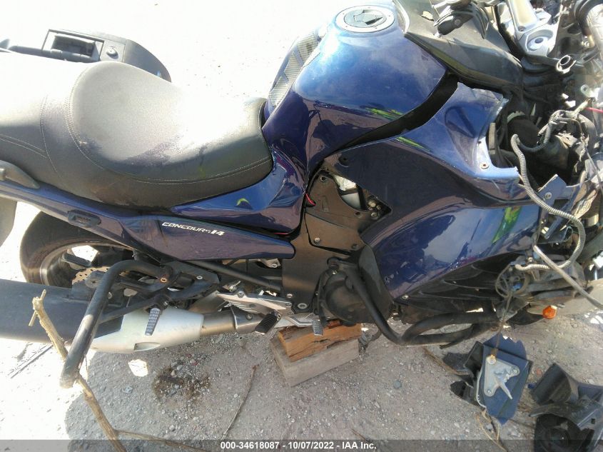 2013 KAWASAKI ZG1400 C JKBZGNC10DA021862