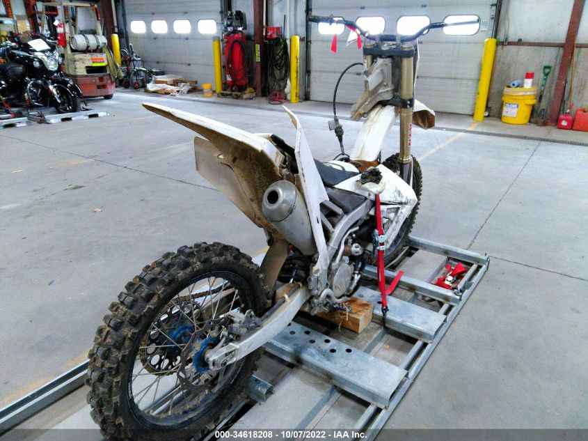2018 YAMAHA YZ250 F JYACG39C1JA009269