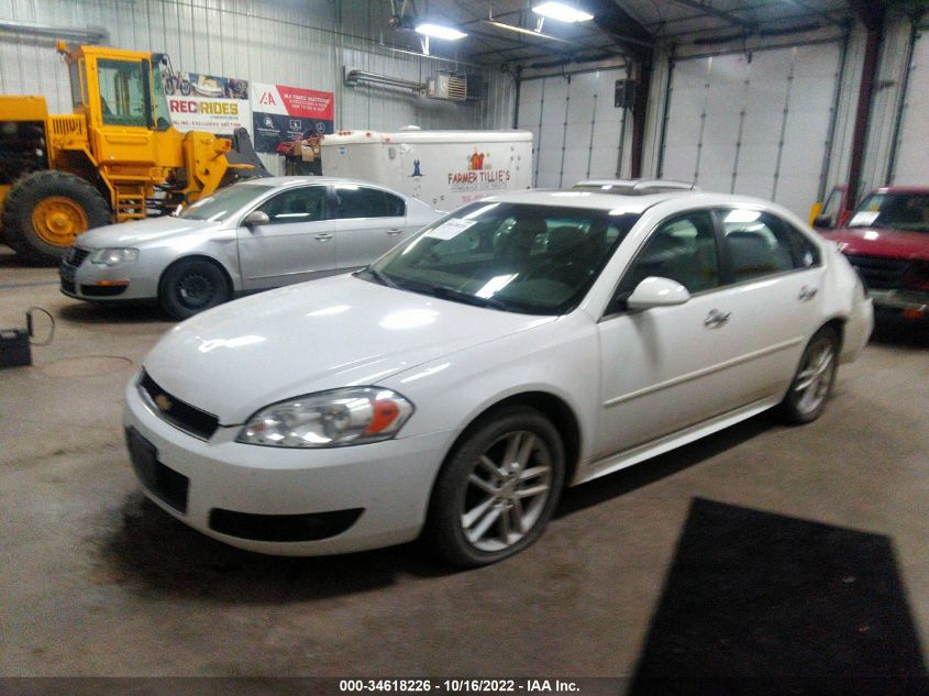 2014 CHEVROLET IMPALA LIMITED LTZ 2G1WC5E31E1155243