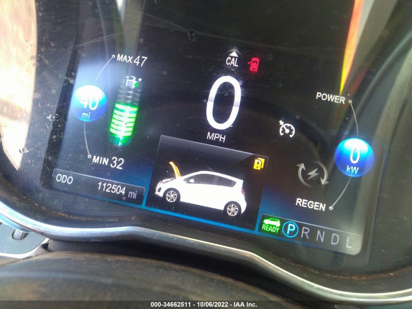 2014 CHEVROLET SPARK EV LT KL8CL6S04EC400064