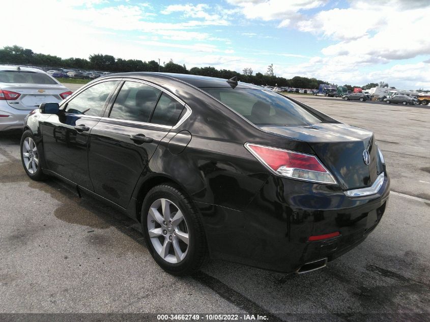 2013 ACURA TL 19UUA8F20DA014312