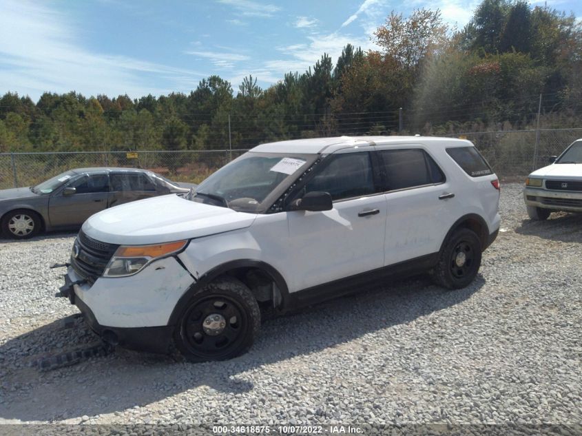 2014 FORD UTILITY POLICE 1FM5K8AR3EGB38220