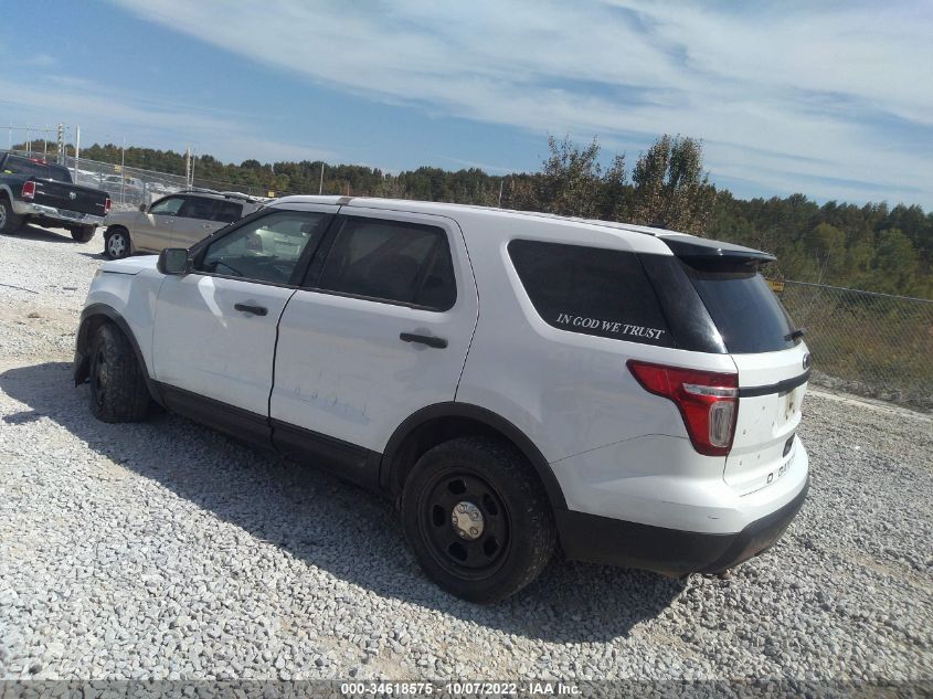2014 FORD UTILITY POLICE 1FM5K8AR3EGB38220