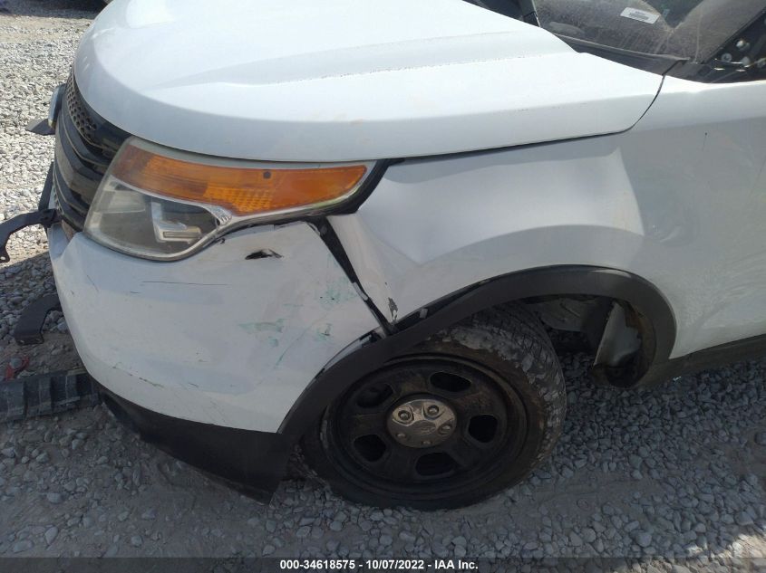 2014 FORD UTILITY POLICE 1FM5K8AR3EGB38220