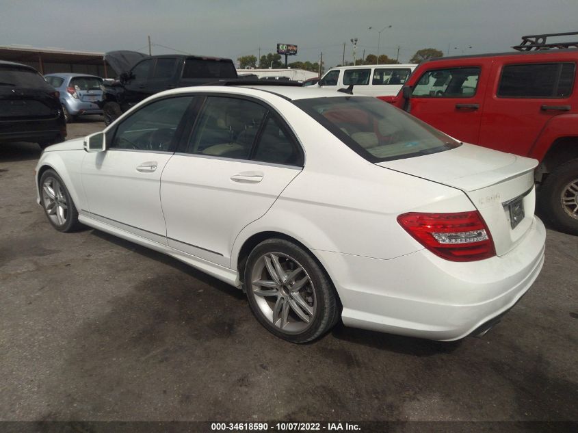 2014 MERCEDES-BENZ C-CLASS C 300 WDDGF8AB5EA952995