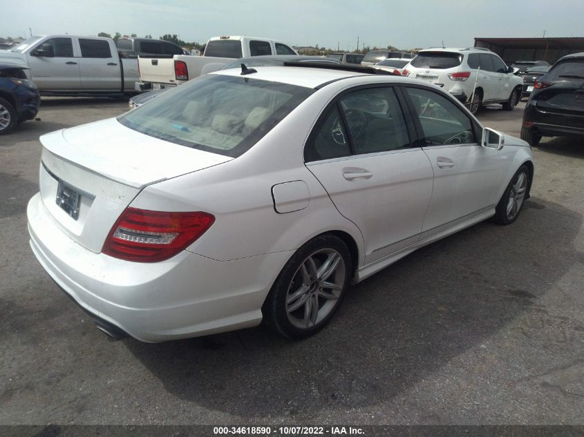 2014 MERCEDES-BENZ C-CLASS C 300 WDDGF8AB5EA952995
