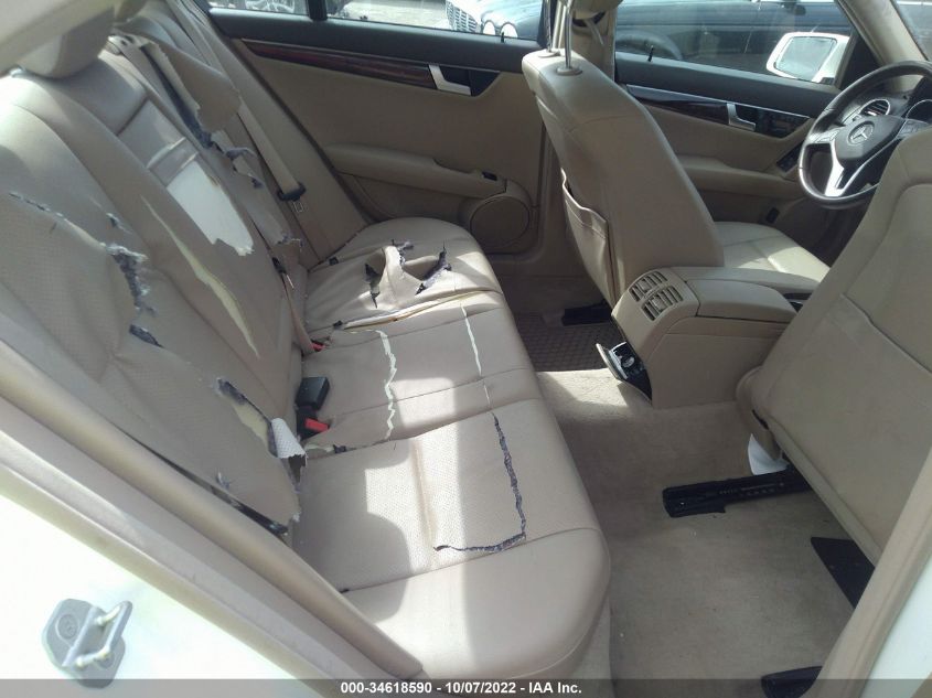 2014 MERCEDES-BENZ C-CLASS C 300 WDDGF8AB5EA952995