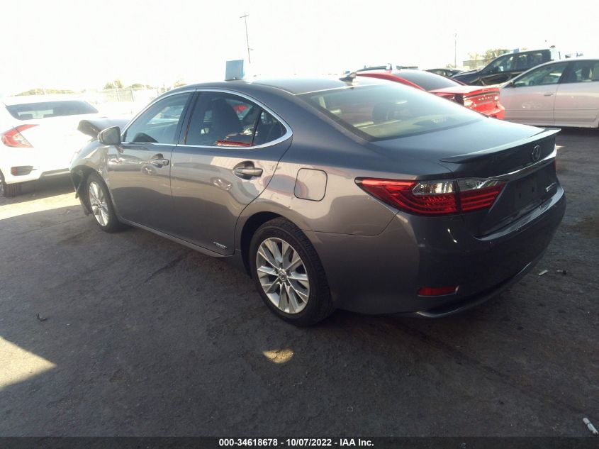2014 LEXUS ES 300H HYBRID JTHBW1GG8E2044094