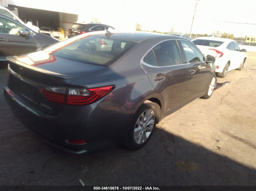 2014 LEXUS ES 300H HYBRID JTHBW1GG8E2044094