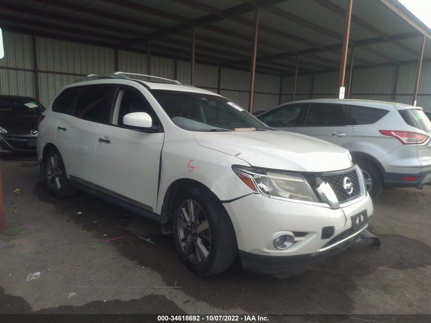 2015 NISSAN PATHFINDER VIN: 5N1AR2MN8FC608850