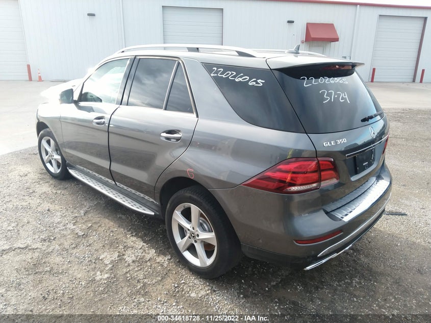 VIN 4JGDA5JB3JB043177 2018 MERCEDES-BENZ GLE GLE 350