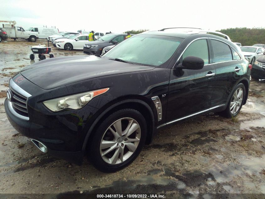 2014 INFINITI QX70 JN8CS1MU1EM450397